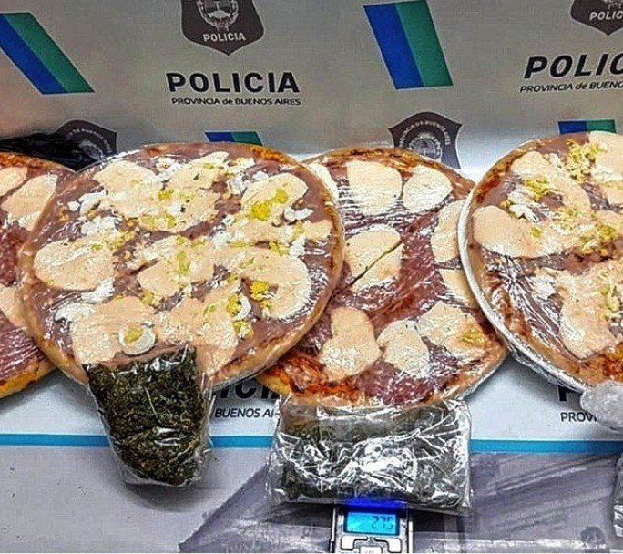 Quisieron ingresar a una cárcel marihuana oculta en unas pizzas