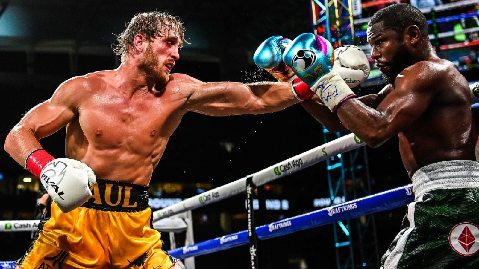 Floyd Mayweather volvió para pelear con un youtuber pero no pudo noquearlo