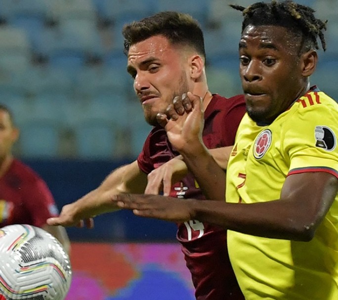 Colombia no tuvo ritmo y se quedó con un empate ante Venezuela