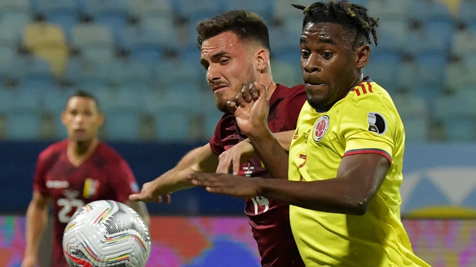 Colombia no tuvo ritmo y se quedó con un empate ante Venezuela