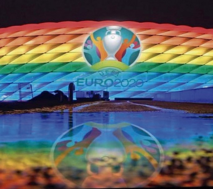 La UEFA rechazó que el estadio de Múnich se ilumine con los colores LGBTIQ+