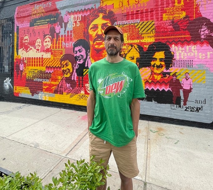 Cabaio, el muralista argentino convocado para pintar las calles de Nueva York