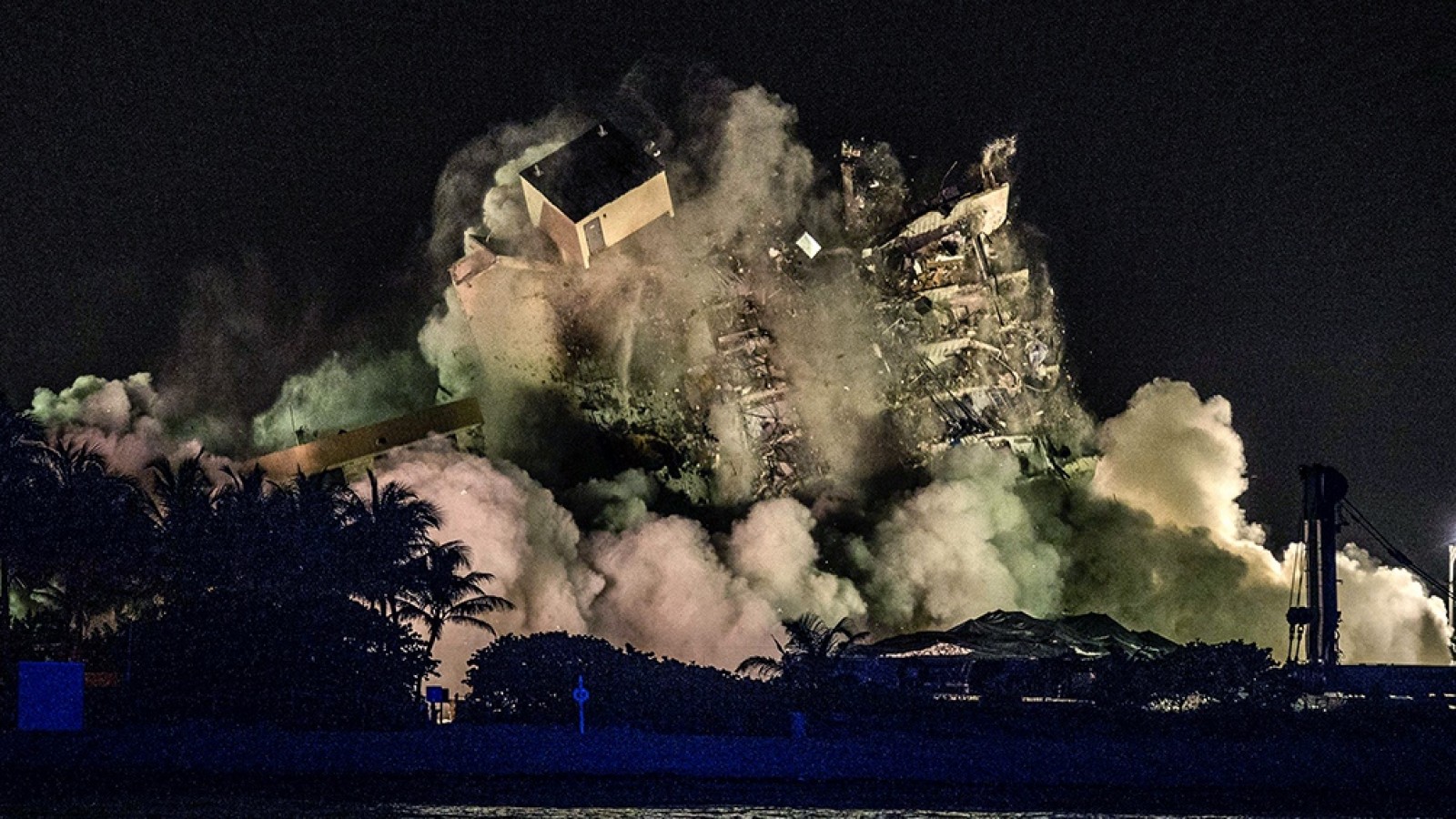 Demolieron lo que quedaba del edificio en Florida