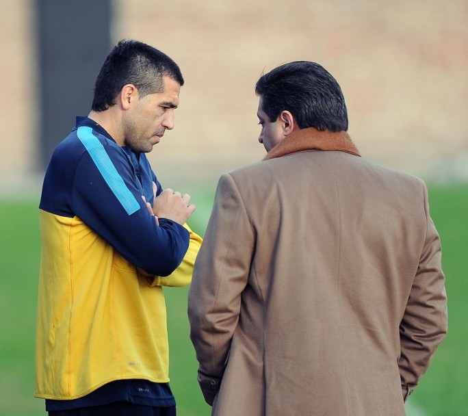 Angelici: "Riquelme no está preparado para administrar a Boca"