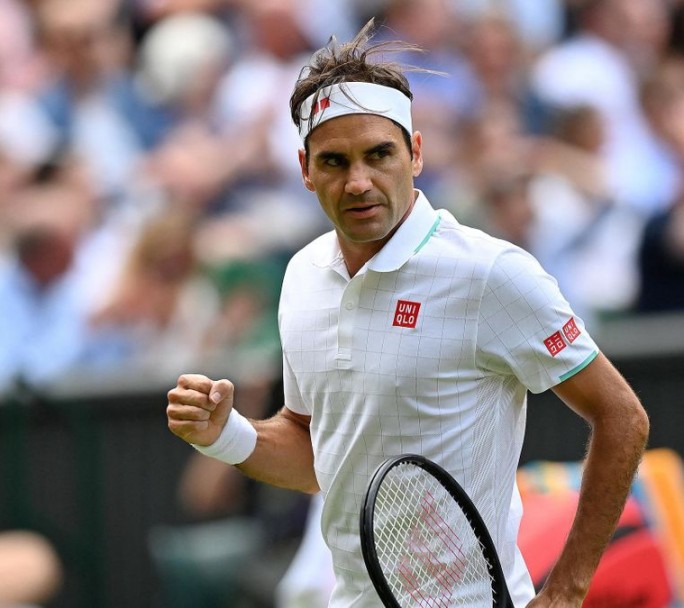 Federer se convirtió en el jugador más veterano en alcanzar los 4tos. en Wimbledon
