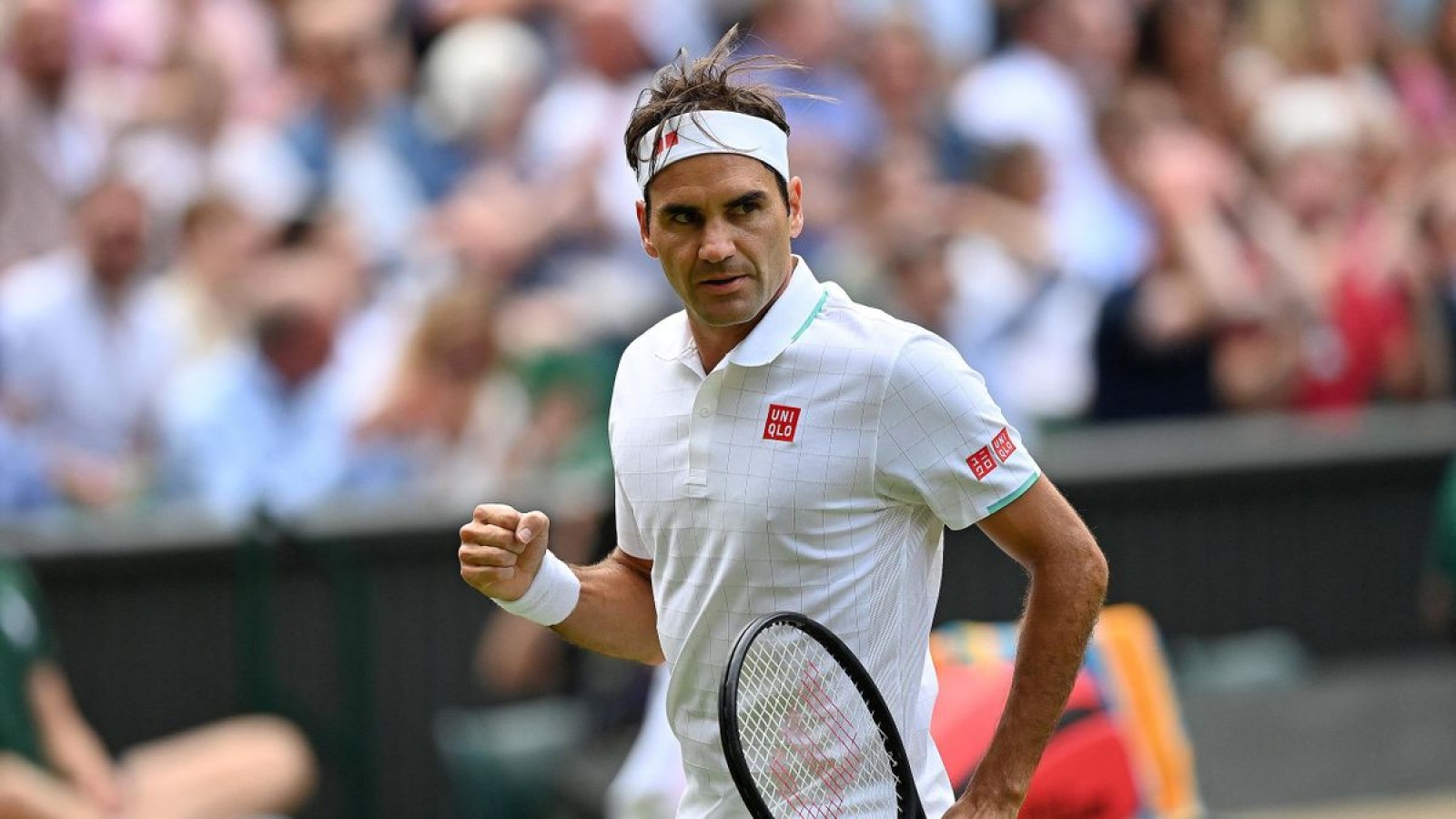 Federer se convirtió en el jugador más veterano en alcanzar los 4tos. en Wimbledon