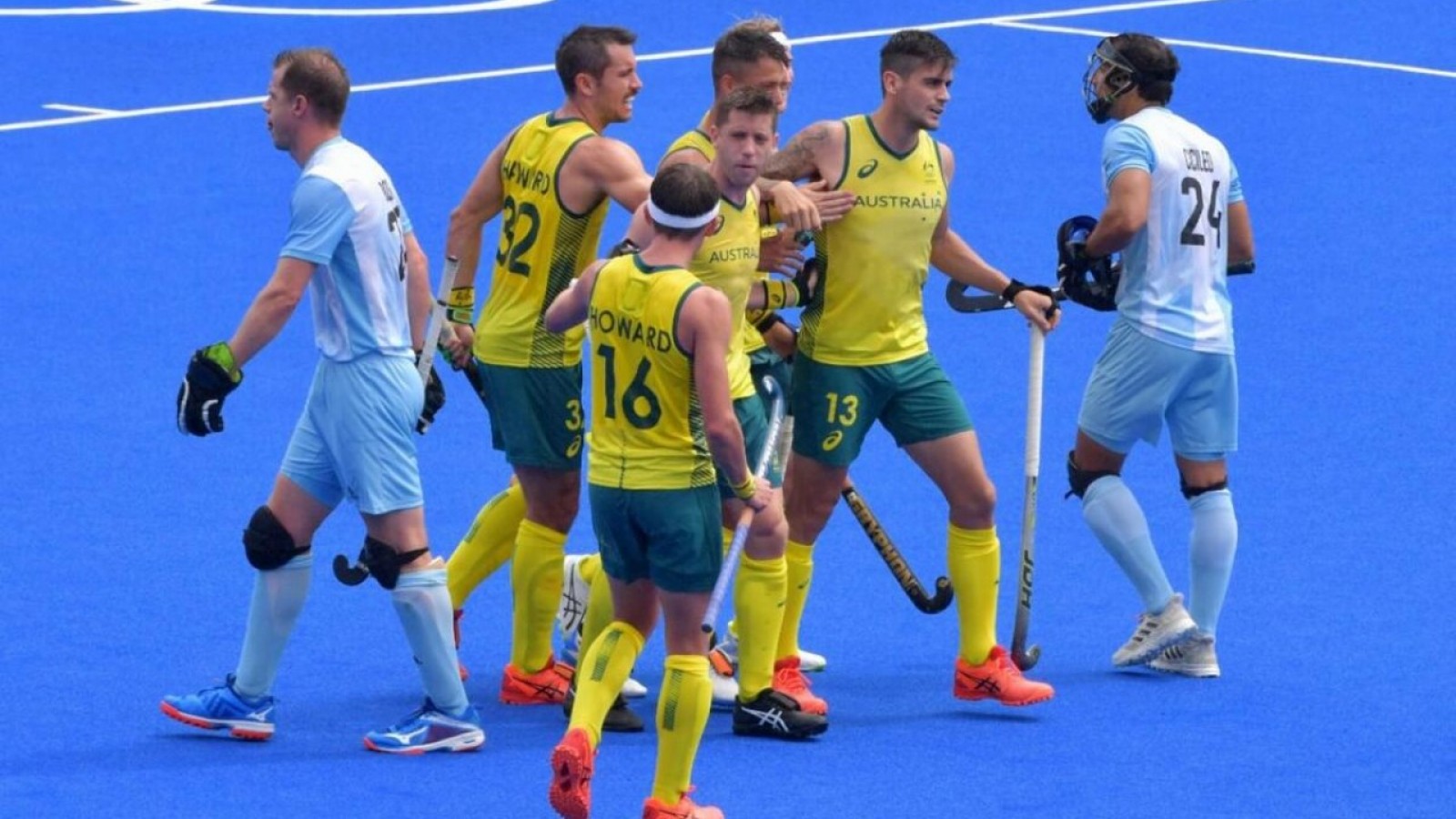 Los Leones cayeron ante Australia en su tercera presentación