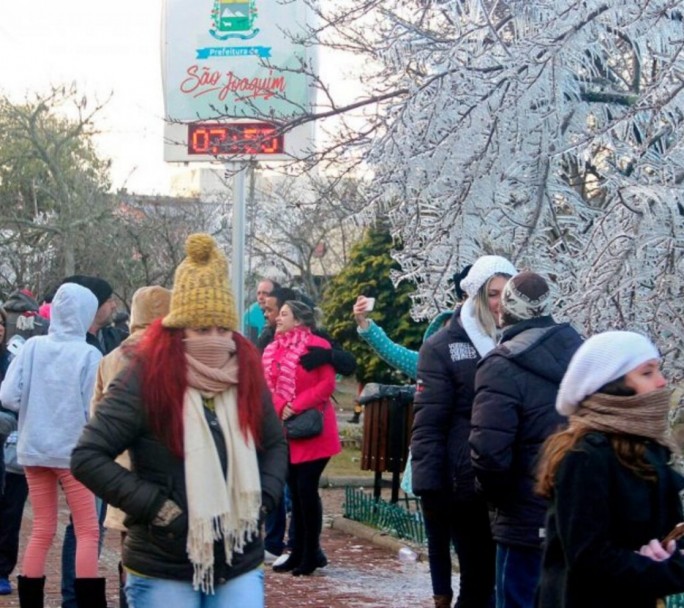 Histórica nevada en Brasil: una ola de aire polar llegó al sur y lo convirtió en un retazo patagónico