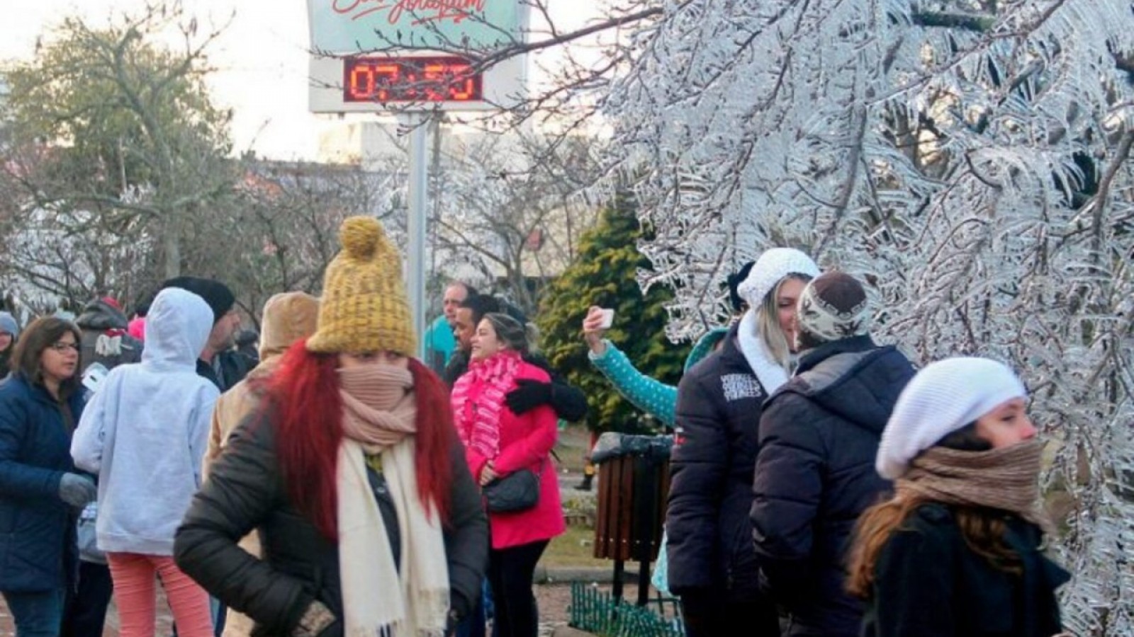 Histórica nevada en Brasil: una ola de aire polar llegó al sur y lo convirtió en un retazo patagónico