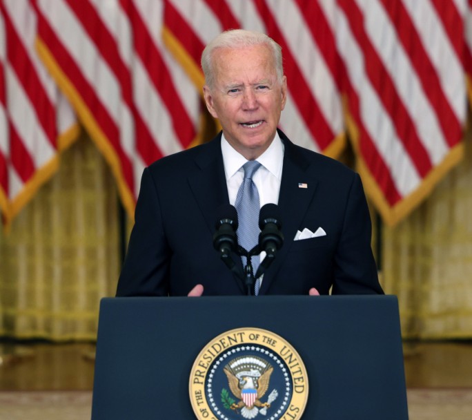 Biden sobre el retiro las tropas Estadounidenses de Afganistán: "Soy el presidente de Estados Unidos y la responsabilidad es mía"
