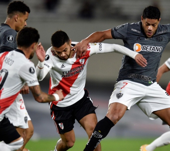 River cayó 3 - 0 frente a Atlético Mineiro y quedó eliminado de la Copa Libertadores