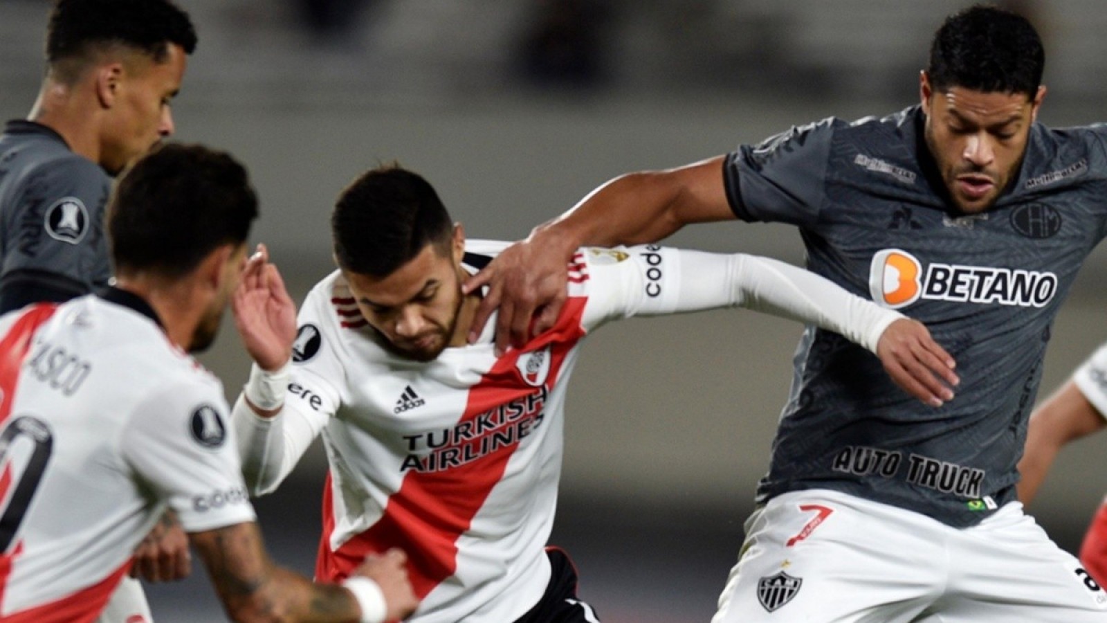 River cayó 3 - 0 frente a Atlético Mineiro y quedó eliminado de la Copa Libertadores