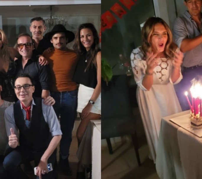 Amalia Granata: filtraron un video de su cumpleaños