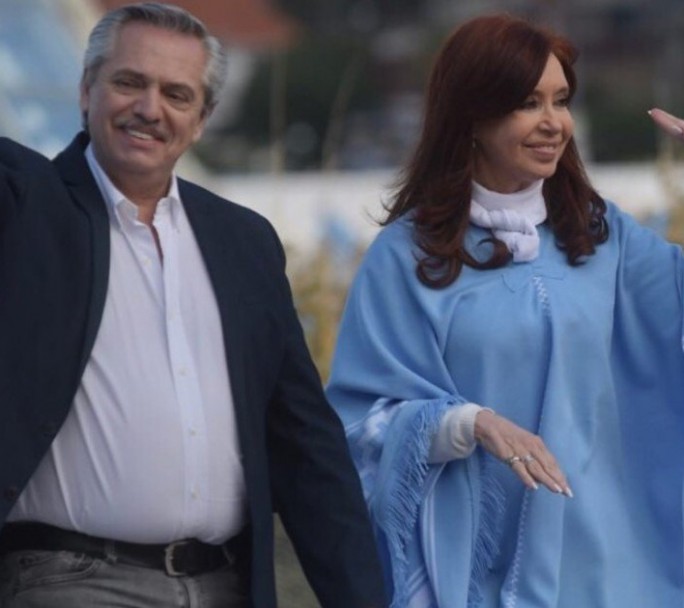Alberto Fernández junto a Cristina Kirchner cierran la campaña en Tecnópolis