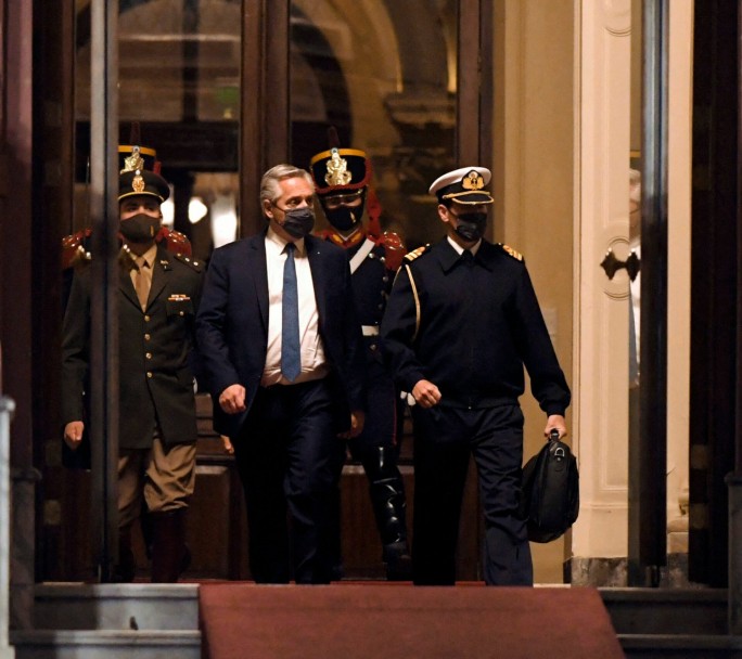 Alberto Fernández define el nuevo Gabinete en Casa Rosada