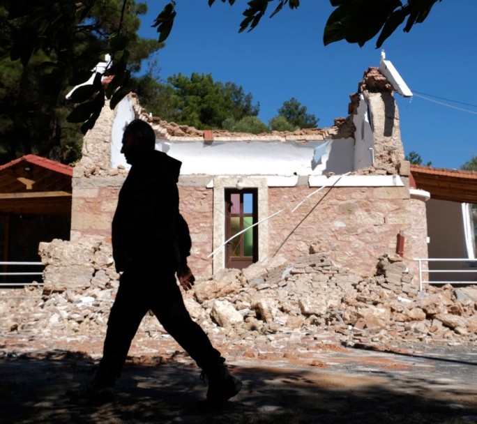 Un sismo sacudió la isla de griega de Creta: al menos un muerto y nueve heridos