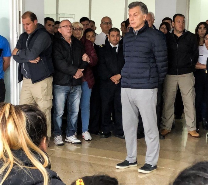 Después del tercer llamado a indagatoria, Macri se presenta en Dolores