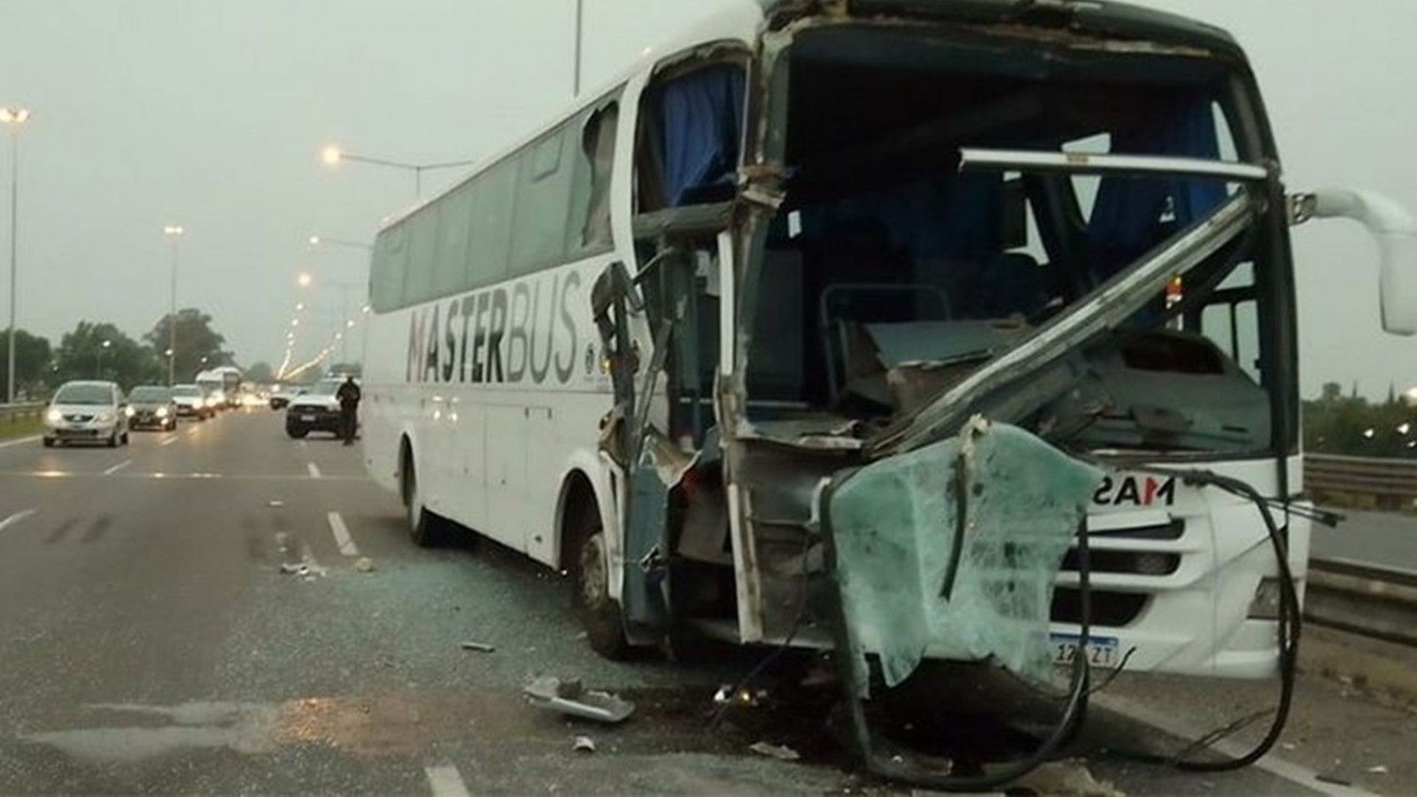 Al menos 17 heridos en un choque en Panamericana