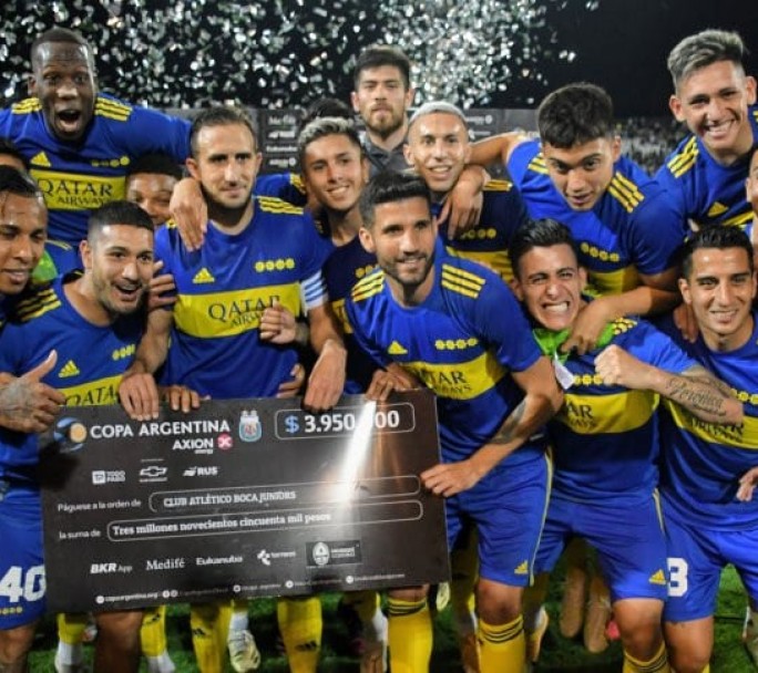 Boca Juniors es finalista de la Copa Argentina, venció a Argentinos 1 a 0