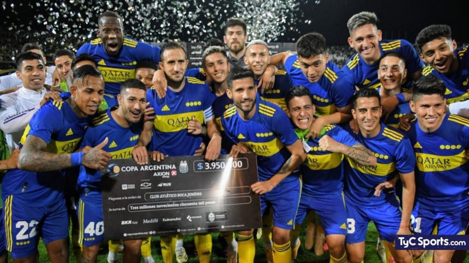 Boca Juniors es finalista de la Copa Argentina, venció a Argentinos 1 a 0