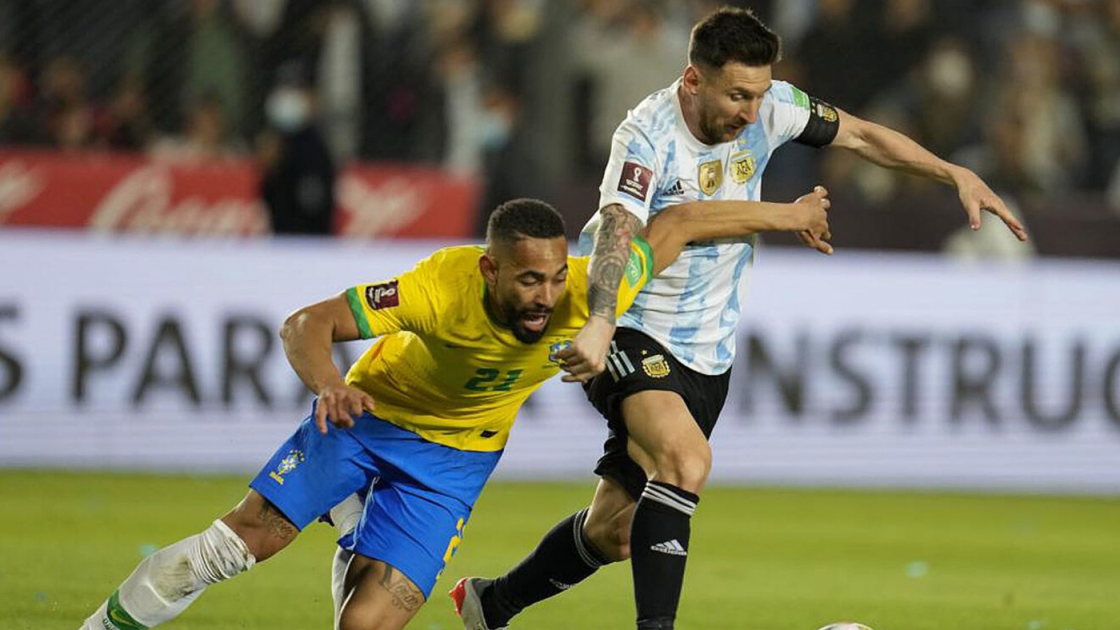 Argentina empató sin goles con Brasil y se clasificó para el Mundial de Qatar