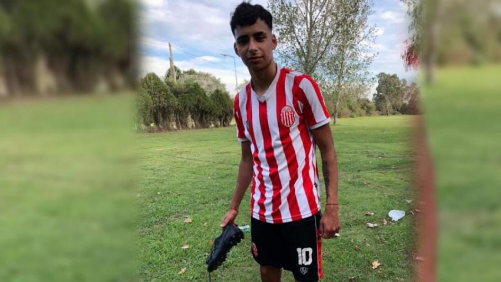 El club Barracas Central donde jugaba Lucas dispuso tres días de duelo por el asesinato del joven