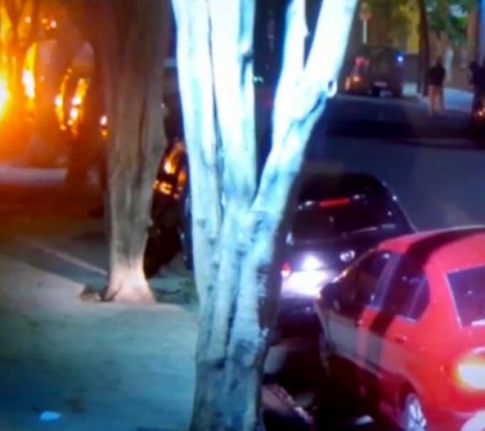 Ataque con bombas molotov al edificio de diario Clarín