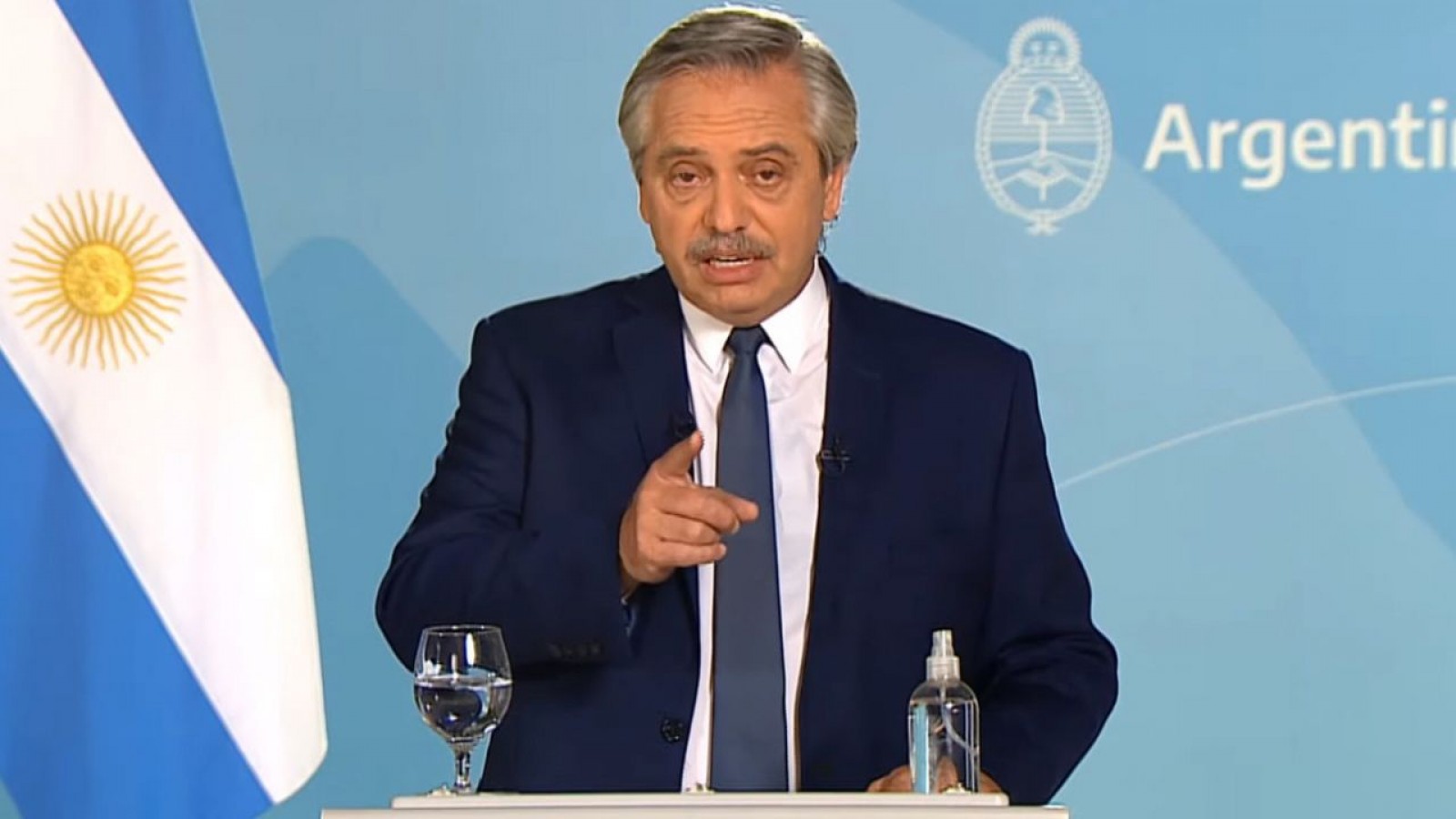 Repudio del Presidente Fernández al violento ataque contra el diario Clarín