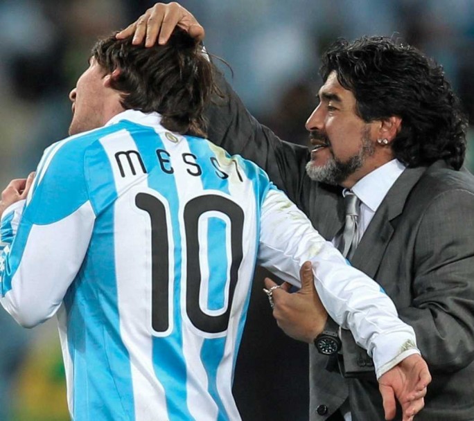 Lionel Messi sobre el aniversario de muerte de Maradona