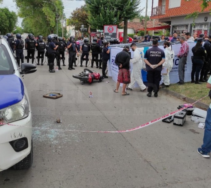 En Miramar un policía mató a un joven de 16 años