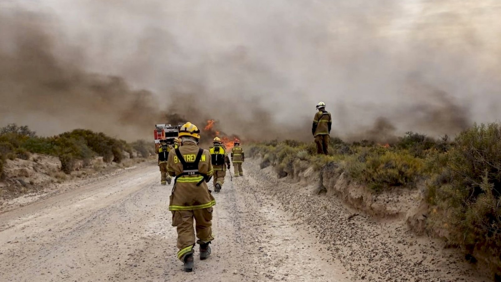 Defensa Civil confirmó que fueron extinguidos los incendios en Puerto Madryn