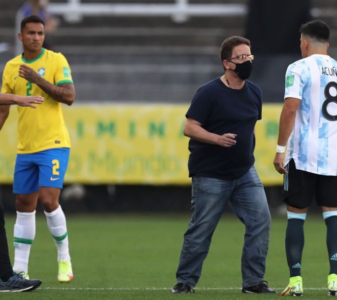 Suspendido el partido entre Argentina y Brasil, se volverá a jugar