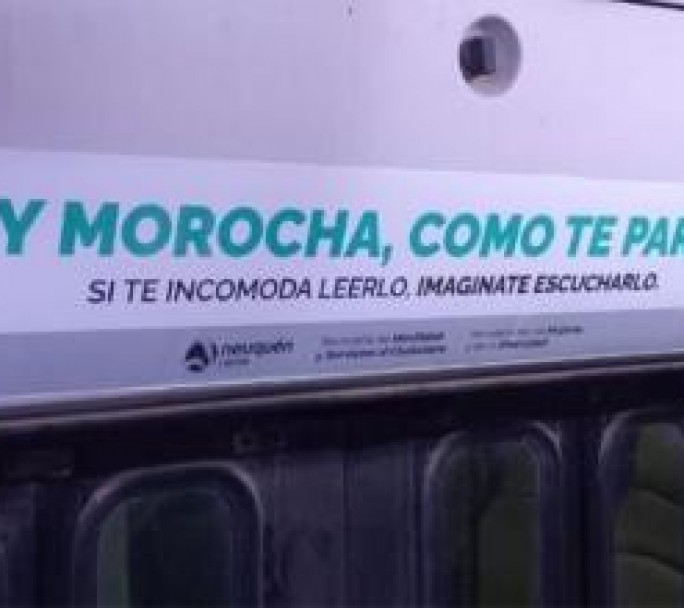 En Neuquén realizaron una llamativa campaña contra el abuso