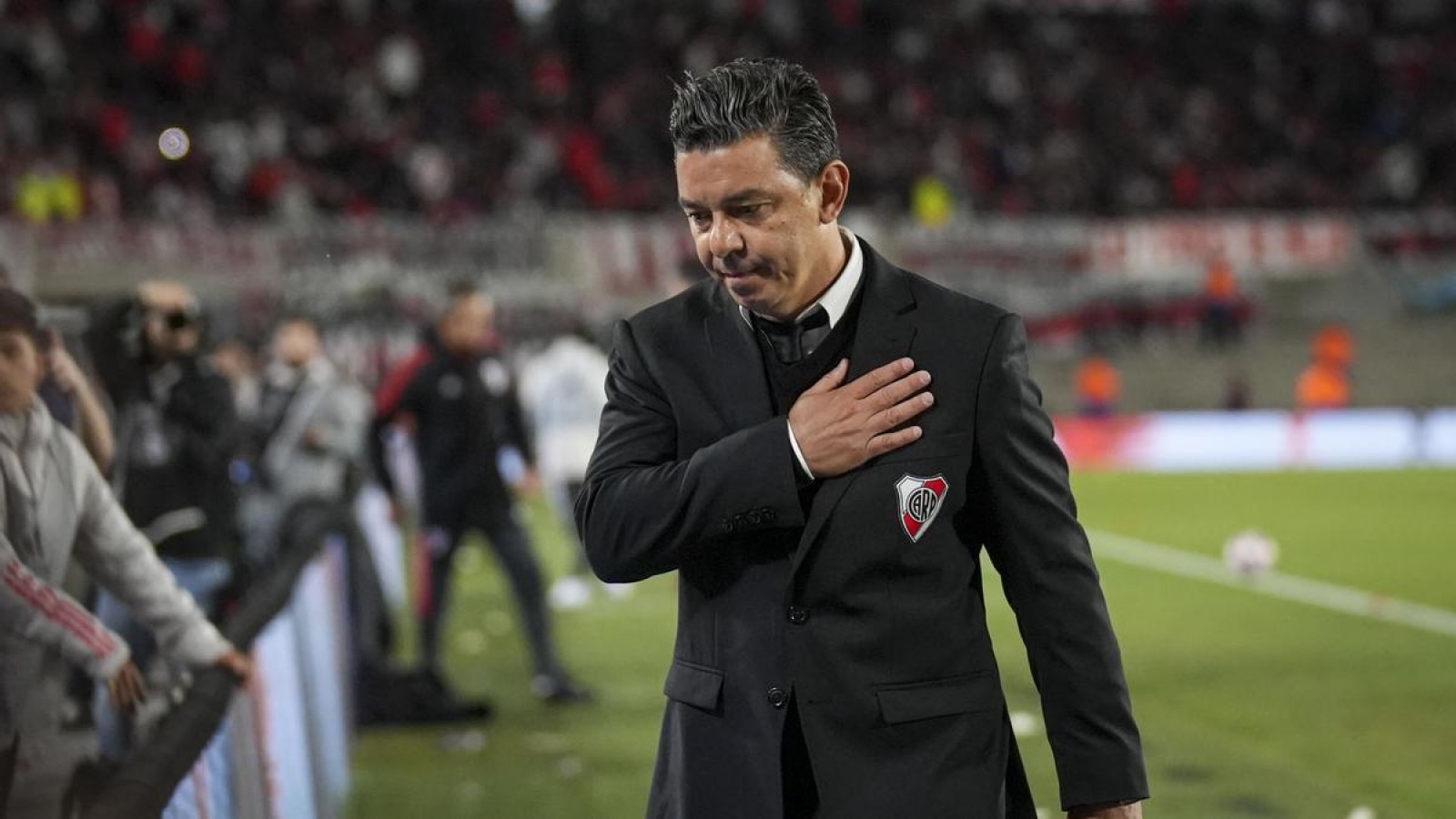 Despedida histórica del Muñeco Gallardo en River