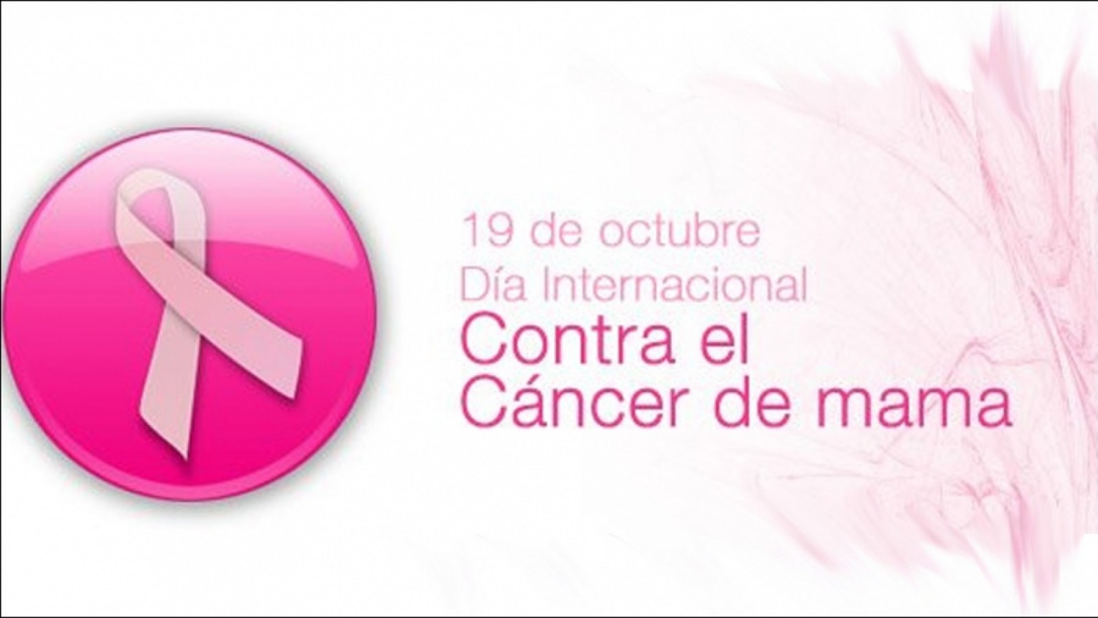 Se conmemora el Día Internacional de la lucha contra el cáncer de mama
