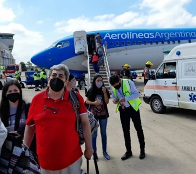 Heridos por turbulencias en un vuelo de Aerolíneas Argentinas