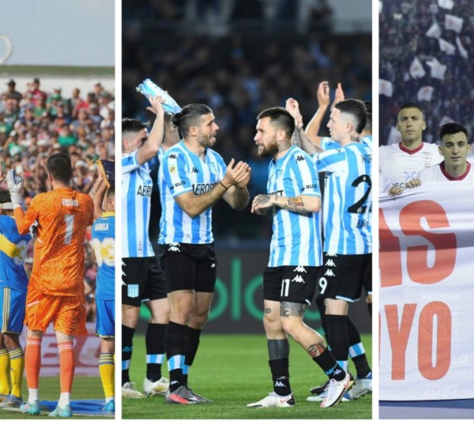 Boca, Racing y Huracán luchan por el título y jugarán el domingo en el mismo horario