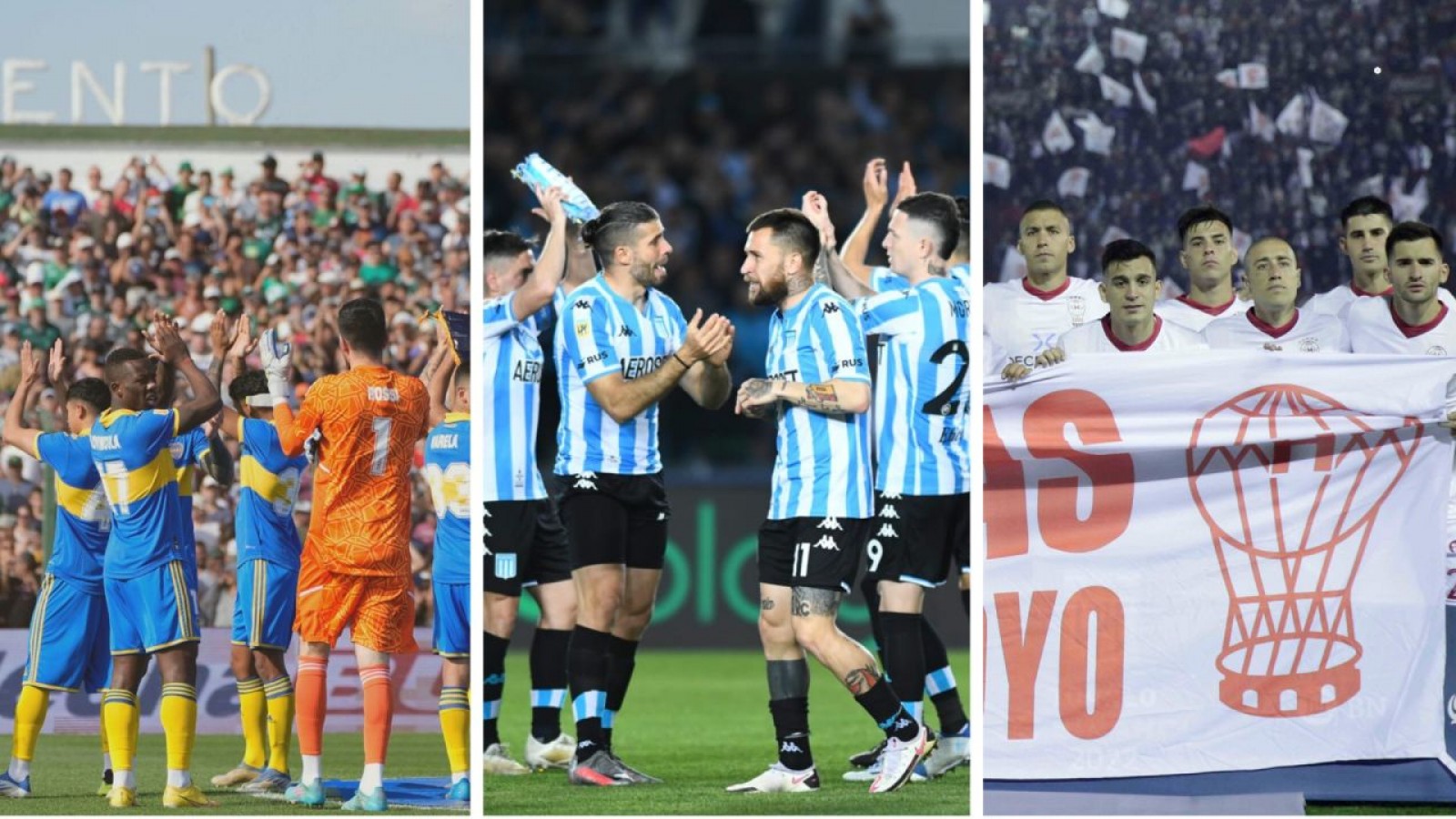 Boca, Racing y Huracán luchan por el título y jugarán el domingo en el mismo horario