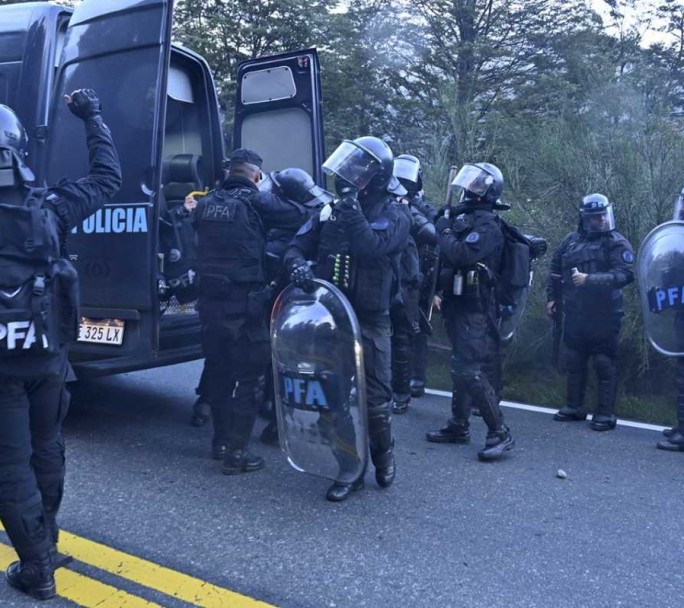 Cinco mujeres y tres hombres Mapuches fueron procesados por usurpación