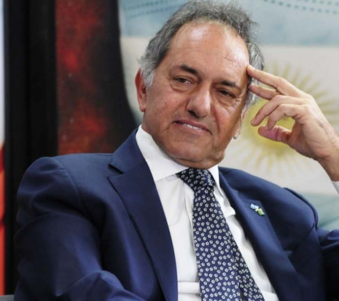 Daniel Scioli respaldó a Alberto Fernández