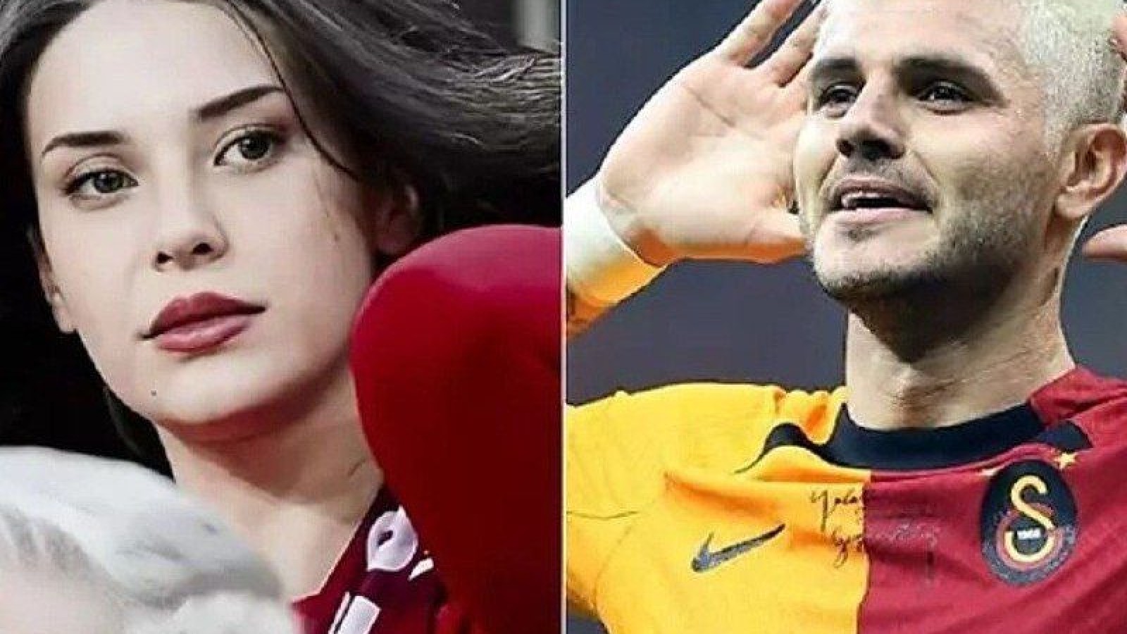 Mauro Icardi fue visto junto a la actriz turca Devrim Özkan