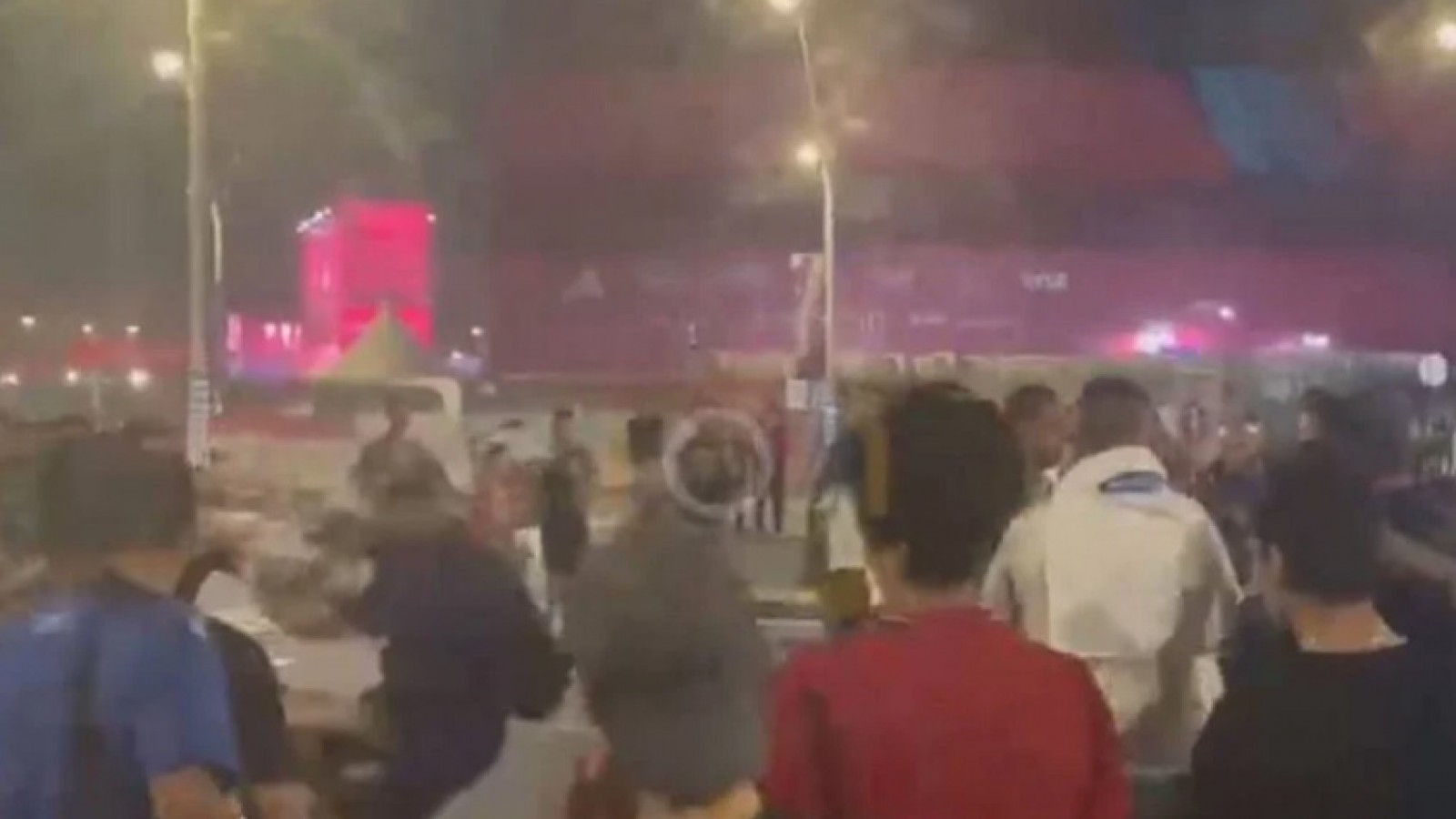 Incidentes entre hinchas argentinos y mexicanos en Doha