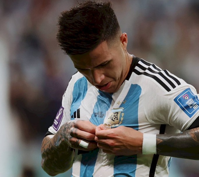 Enzo Fernández: "Hoy se me cumplió un sueño, hacer un gol en un Mundial"