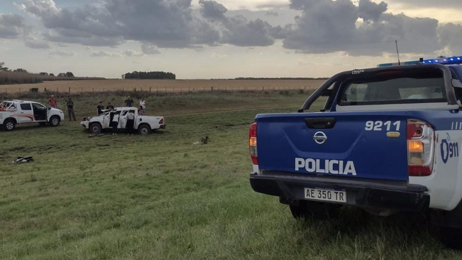 Se accidentó la custodia presidencial y falleció una Sargento