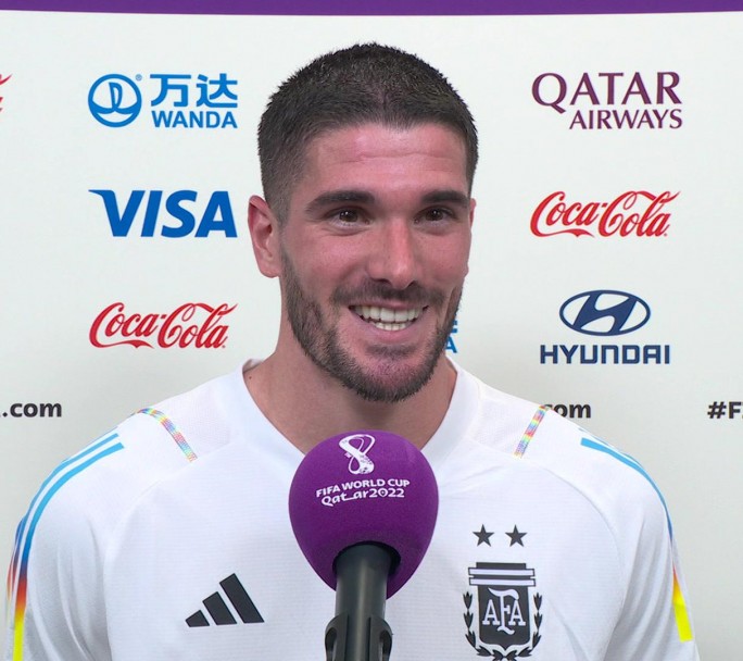 De Paul habló sobre las críticas por sus actuaciones en el Mundial