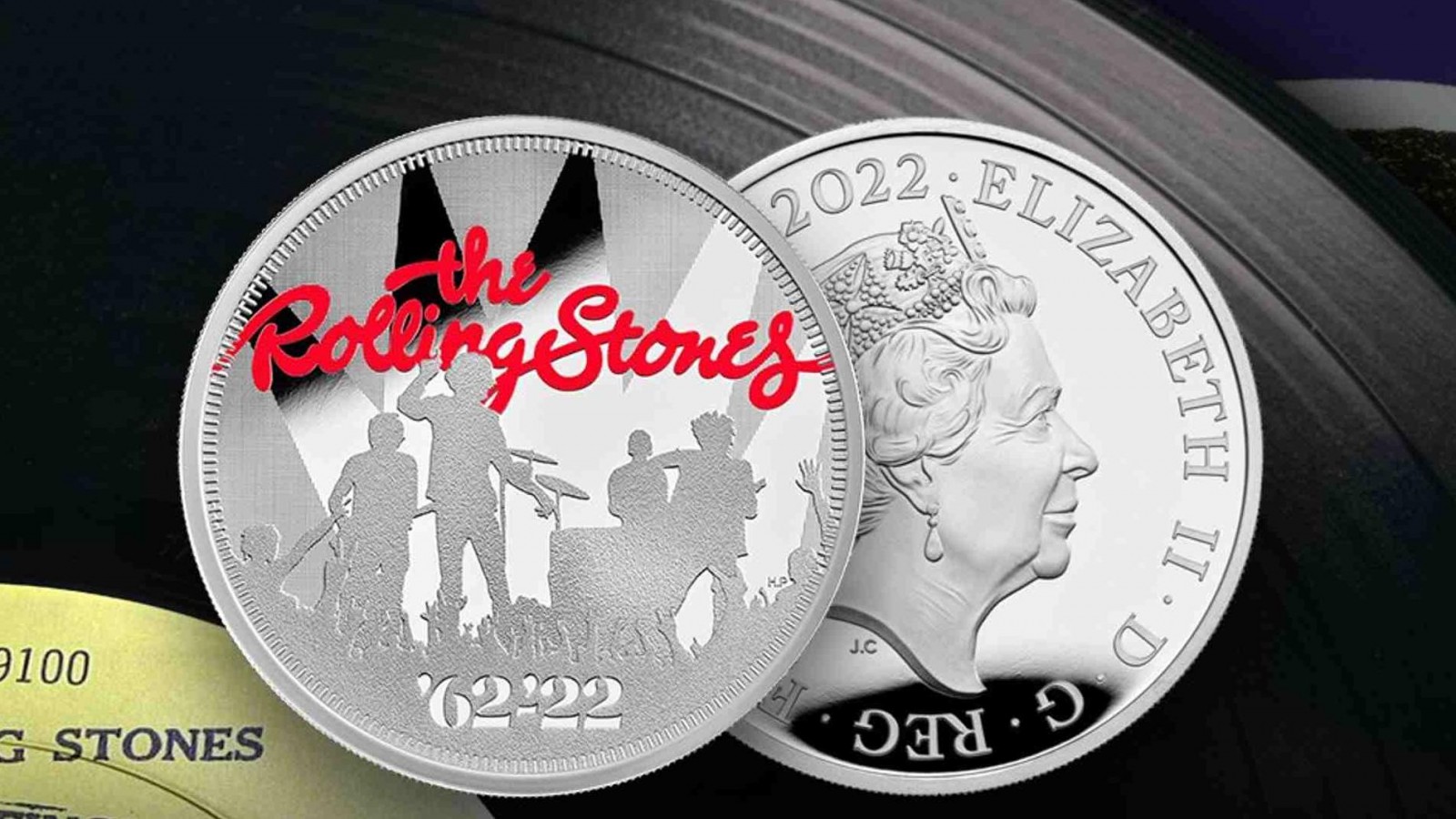 UK lanzó una moneda en conmemoración a los Rolling Stones