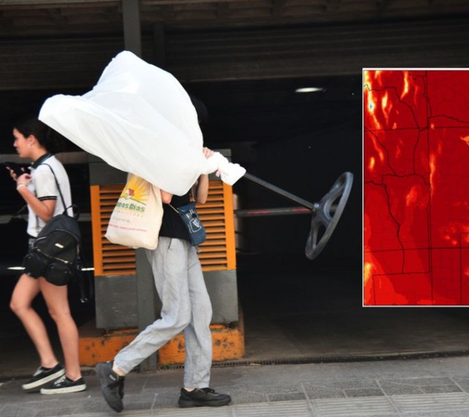 Esta semana se esperan máximas que ronden en los 39° en Capital Federal y alrededores