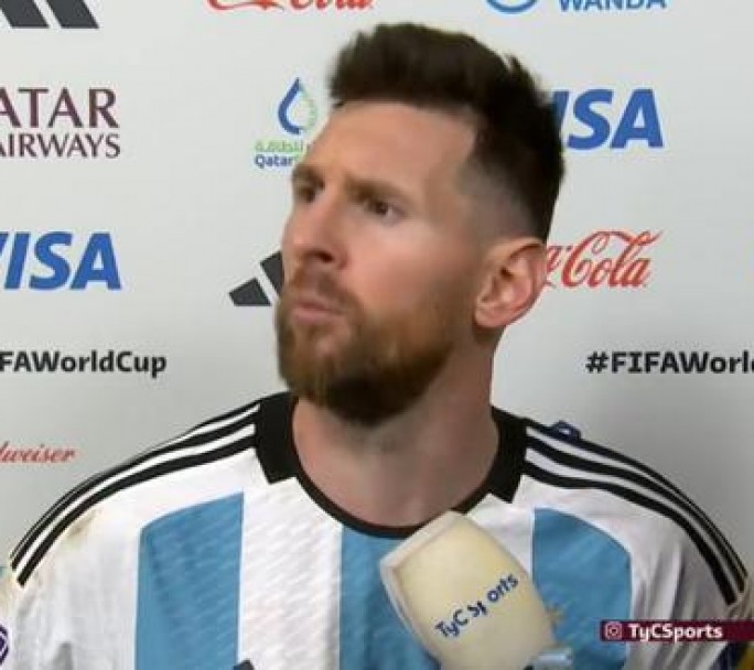 El enojo de Messi y una frase viral "Anda para allá bobo"