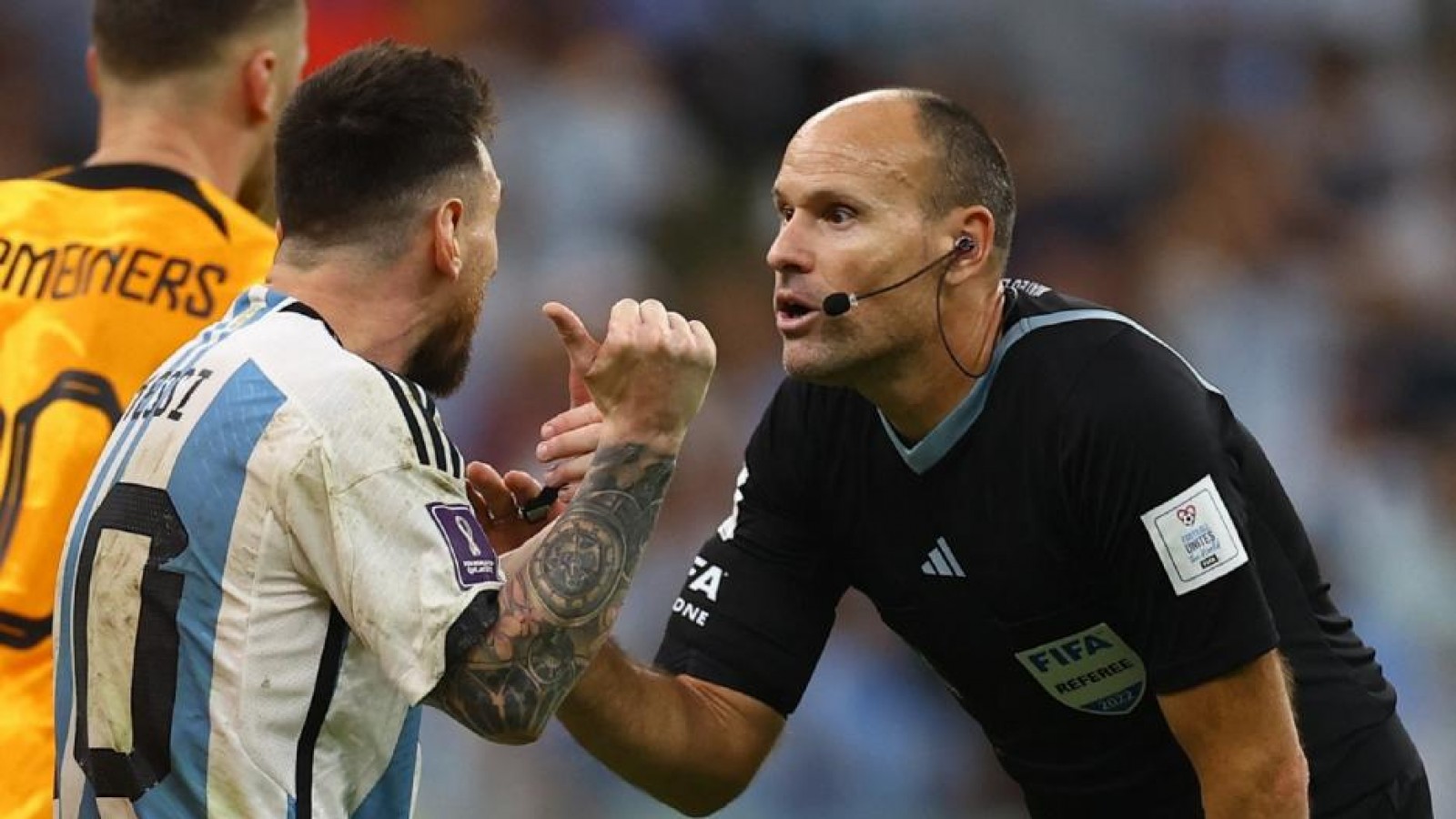 Luego del partido entre Argentina y Países Bajos el arbitro español quedó en el ojo de la tormenta