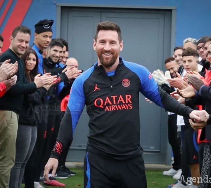 El recibimiento para el campeón Lionel Messi en su regreso al PSG
